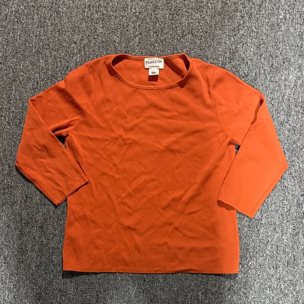 Pendleton Rustic Orange Top